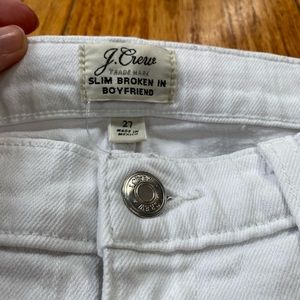 J.crew slim broken in boyfriend jeans NEVER WORN